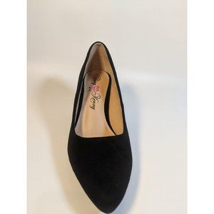 Penny Loves Kenny Shoes Penny Loves Kenny Venus Black Pointed-Toe Block Heel